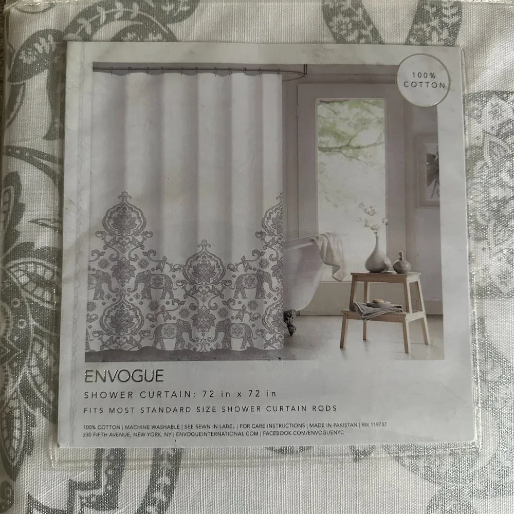 - Envogue Shower Curtain